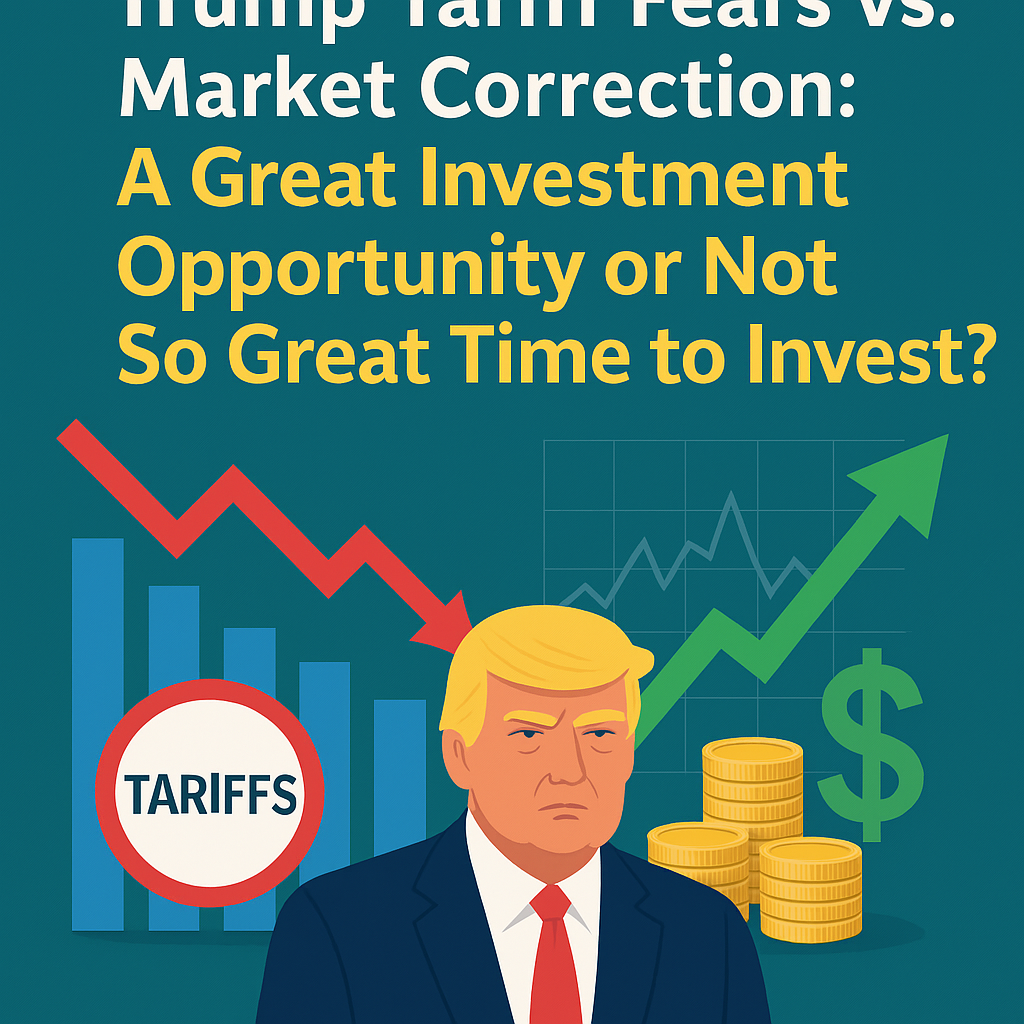 Trump Tariff Fears vs Market Correction: A Great Investment Opportunity or a Risky Time to Dive In?