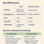🧭 Mutual Funds vs ETFs: Don’t Fall for the Hype — Understand the Purpose